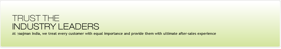 TRUST THE INDUSTRY LEADERS